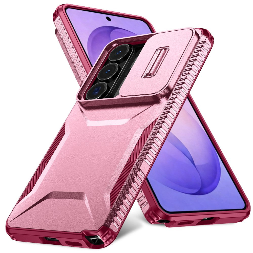 Samsung Galaxy S26 Ultra-skal Camshield TPU + PC-mobilskydd Halkfri sidokant