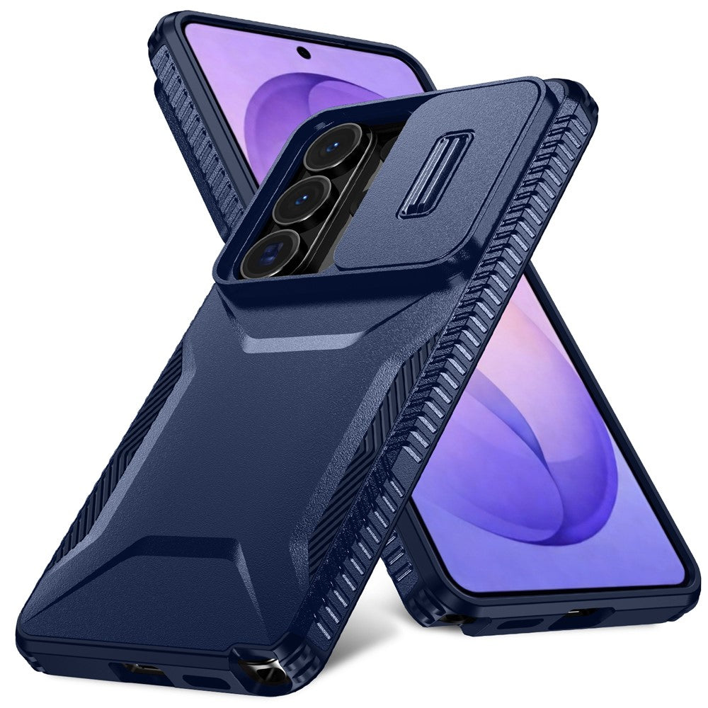 Samsung Galaxy S26 Ultra-skal Camshield TPU + PC-mobilskydd Halkfri sidokant