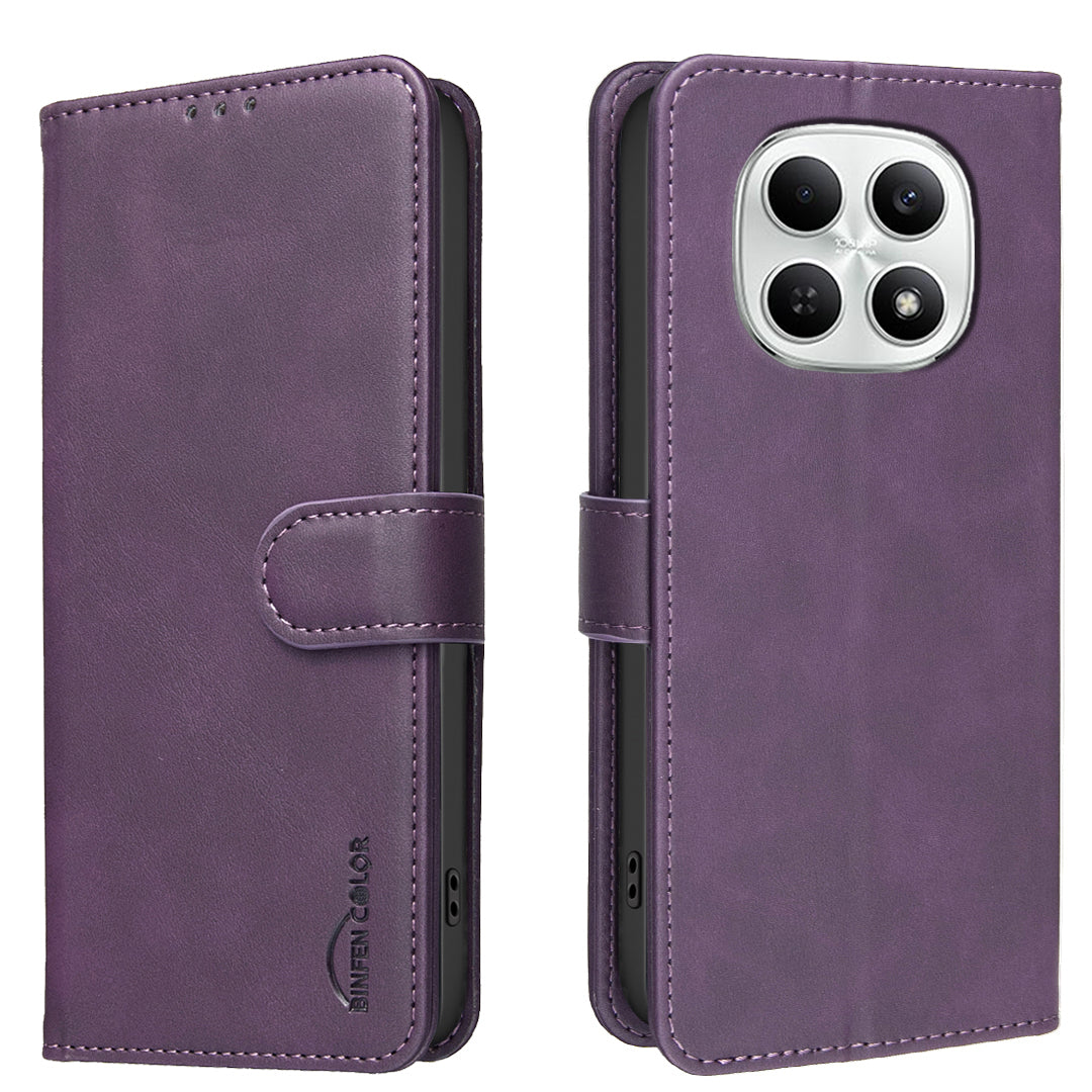 BINFEN COLOR For Xiaomi Poco M8 5G / Xiaomi Redmi Note 15 4G (Global)  BF37 Case RFID Blocking Wallet Stand Leather Phone Cover