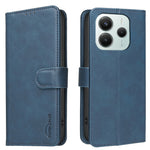 BINFEN COLOR For Xiaomi Poco M7 Pro 5G / Xiaomi Redmi Note 14 5G  BF37 Case RFID Blocking Wallet Stand Leather Phone Cover