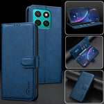 BINFEN COLOR For Honor X8c 4G  BF37 Case RFID Blocking Wallet Stand Leather Phone Cover