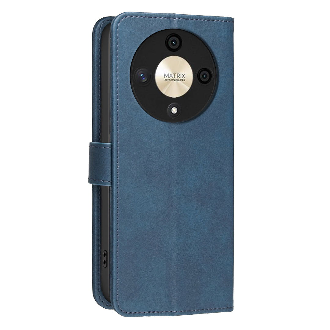 BINFEN COLOR For Honor X9b 5G  BF37 Case RFID Blocking Wallet Stand Leather Phone Cover