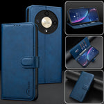 BINFEN COLOR For Honor X9b 5G  BF37 Case RFID Blocking Wallet Stand Leather Phone Cover