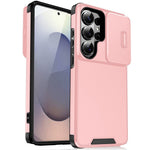 Samsung Galaxy S26 Ultra-skal PC + TPU-skal med glidande kameramobilskydd