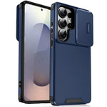 Samsung Galaxy S26 Ultra-skal PC + TPU-skal med glidande kameramobilskydd