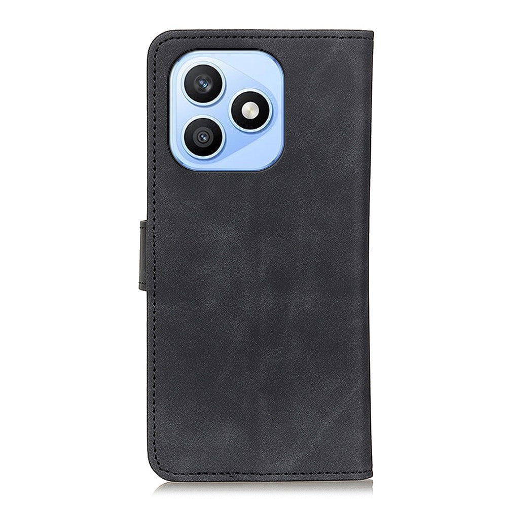 KHAZNEH For Honor X8d 4G Case PU Leather Retro Texture Phone Cover