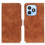 KHAZNEH For Honor X8d 4G Case PU Leather Retro Texture Phone Cover