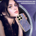 Telefoncover til Honor 400 Smart 4G / 400 Smart 5G / X7d 4G / X7d 5G Galvaniserende Ripple Tekstur PU + TPU + PC Bagcover