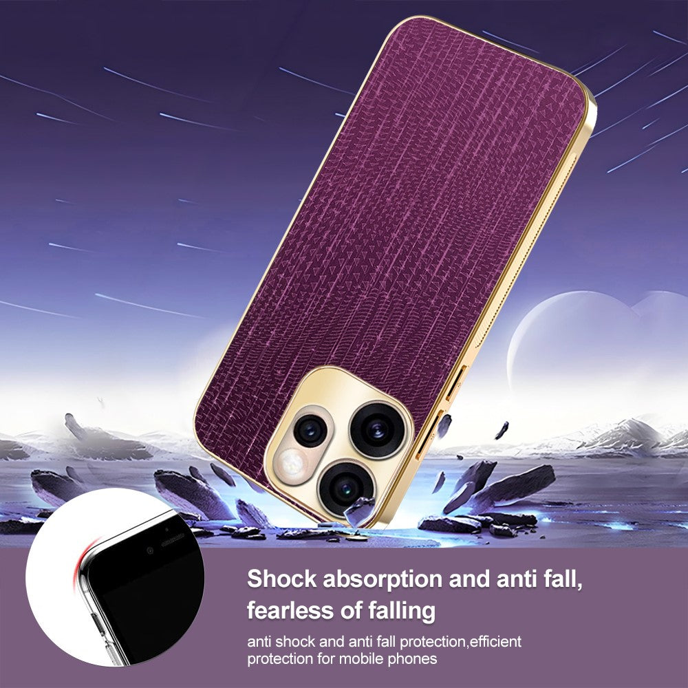 For Oppo Reno15 Pro Max 5G (Global) / Reno15 Pro 5G (China) Case Electroplating Shooting Star Pattern PU + TPU + PC Phone Back Cover