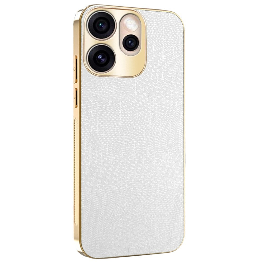 For Oppo Reno15 Pro Max 5G (Global) / Reno15 Pro 5G (China) Case Electroplating Shooting Star Pattern PU + TPU + PC Phone Back Cover