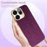 For Oppo Reno15 F 5G Case Electroplating Shooting Star Pattern PU + TPU + PC Phone Back Cover