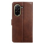 For Xiaomi Redmi A5 NFC (EU) (173.45mm) Case Stand Wallet Calf Texture PU Leather Flip Phone Cover