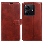 For Xiaomi Redmi Note 14 5G Case Stand Wallet Calf Texture PU Leather Flip Phone Cover