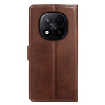 For Xiaomi Redmi Note 14 Pro 5G  /  Poco X7 5G Case Stand Wallet Calf Texture PU Leather Flip Phone Cover