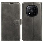 For Xiaomi Redmi Note 14 Pro 5G  /  Poco X7 5G Case Stand Wallet Calf Texture PU Leather Flip Phone Cover