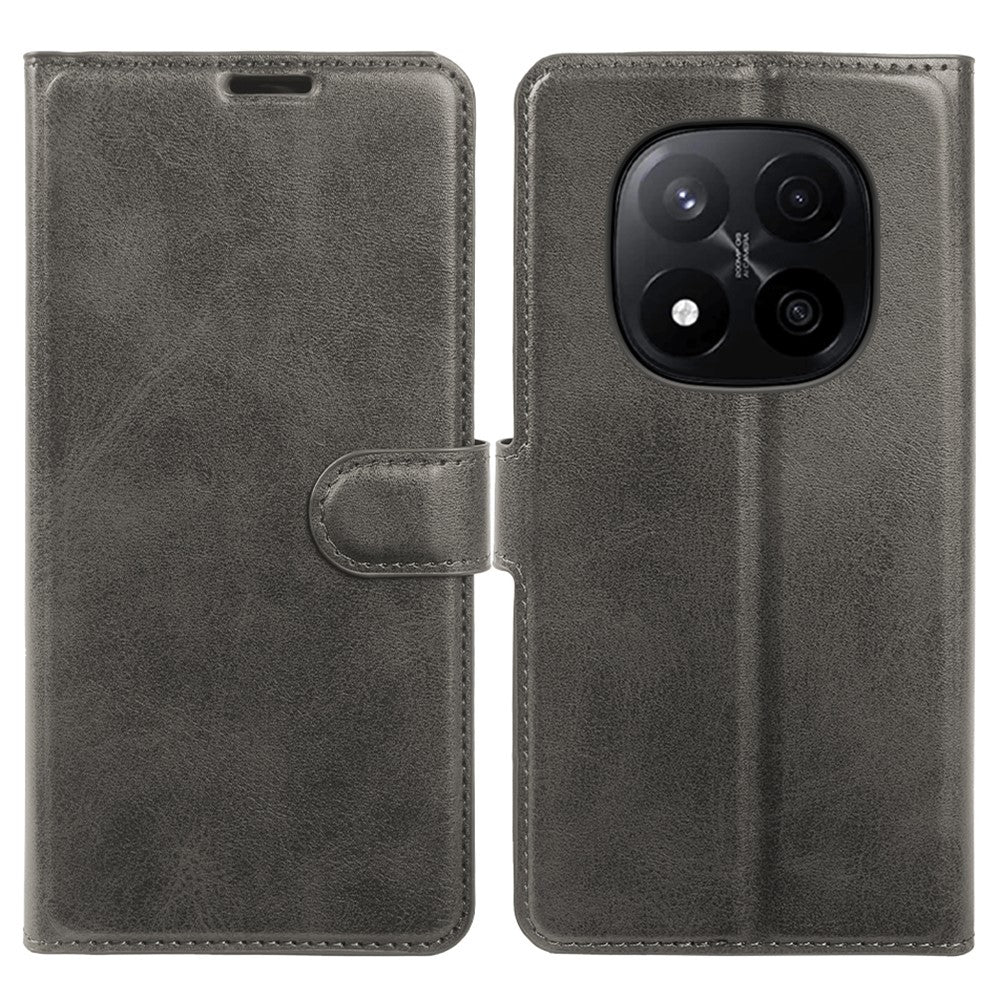 For Xiaomi Redmi Note 14 Pro 5G  /  Poco X7 5G Case Stand Wallet Calf Texture PU Leather Flip Phone Cover