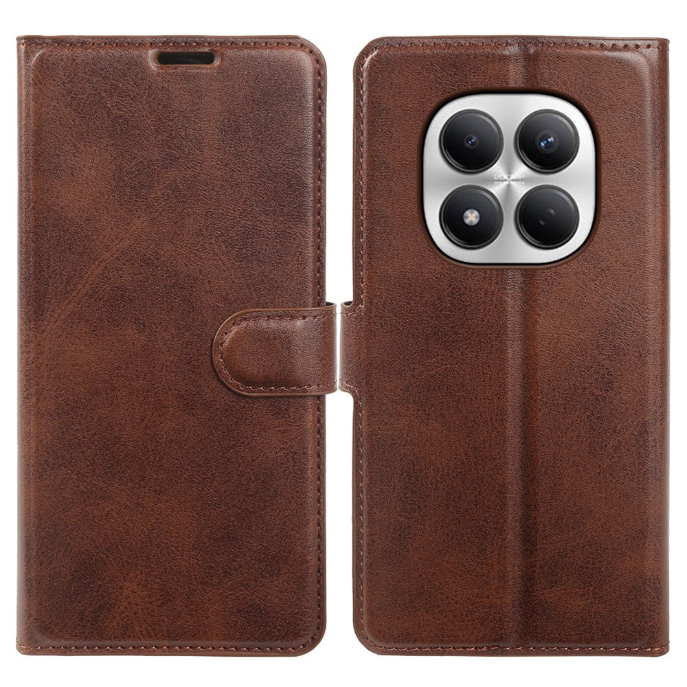 For Xiaomi  Redmi Note 15 5G (Global)  /  15 4G (Global) Case Stand Wallet Calf Texture PU Leather Flip Phone Cover