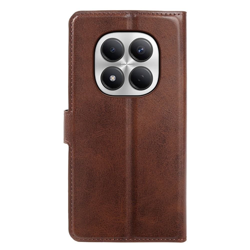 For Xiaomi  Redmi Note 15 5G (Global)  /  15 4G (Global) Case Stand Wallet Calf Texture PU Leather Flip Phone Cover