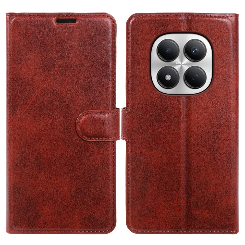 For Xiaomi  Redmi Note 15 5G (Global)  /  15 4G (Global) Case Stand Wallet Calf Texture PU Leather Flip Phone Cover