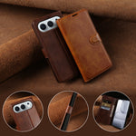 For Honor 500 5G Case Stand Wallet Calf Texture PU Leather Flip Phone Cover