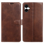 Til Samsung Galaxy A08 5G / A08 4G / A07 5G Etui Standpung Kalvetekstur PU Læder Flip Telefoncover