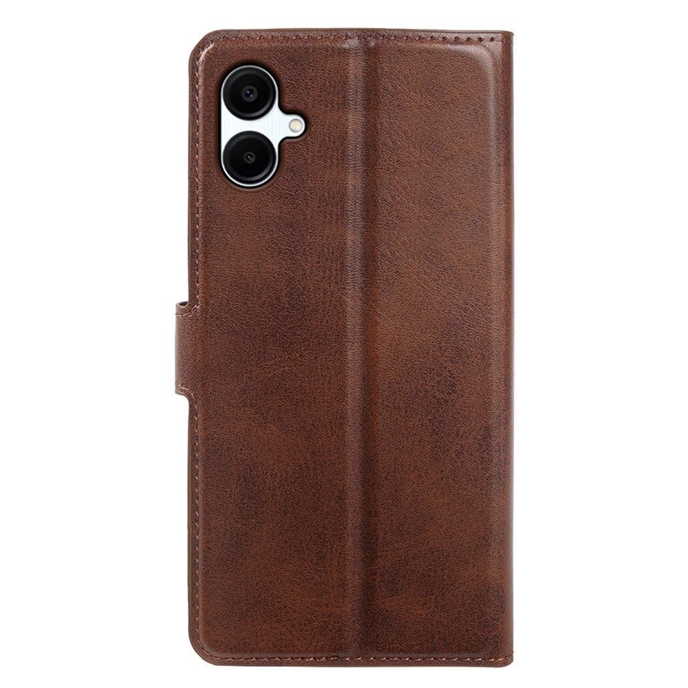 Til Samsung Galaxy A08 5G / A08 4G / A07 5G Etui Standpung Kalvetekstur PU Læder Flip Telefoncover