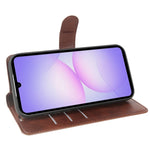 Til Samsung Galaxy A08 5G / A08 4G / A07 5G Etui Standpung Kalvetekstur PU Læder Flip Telefoncover