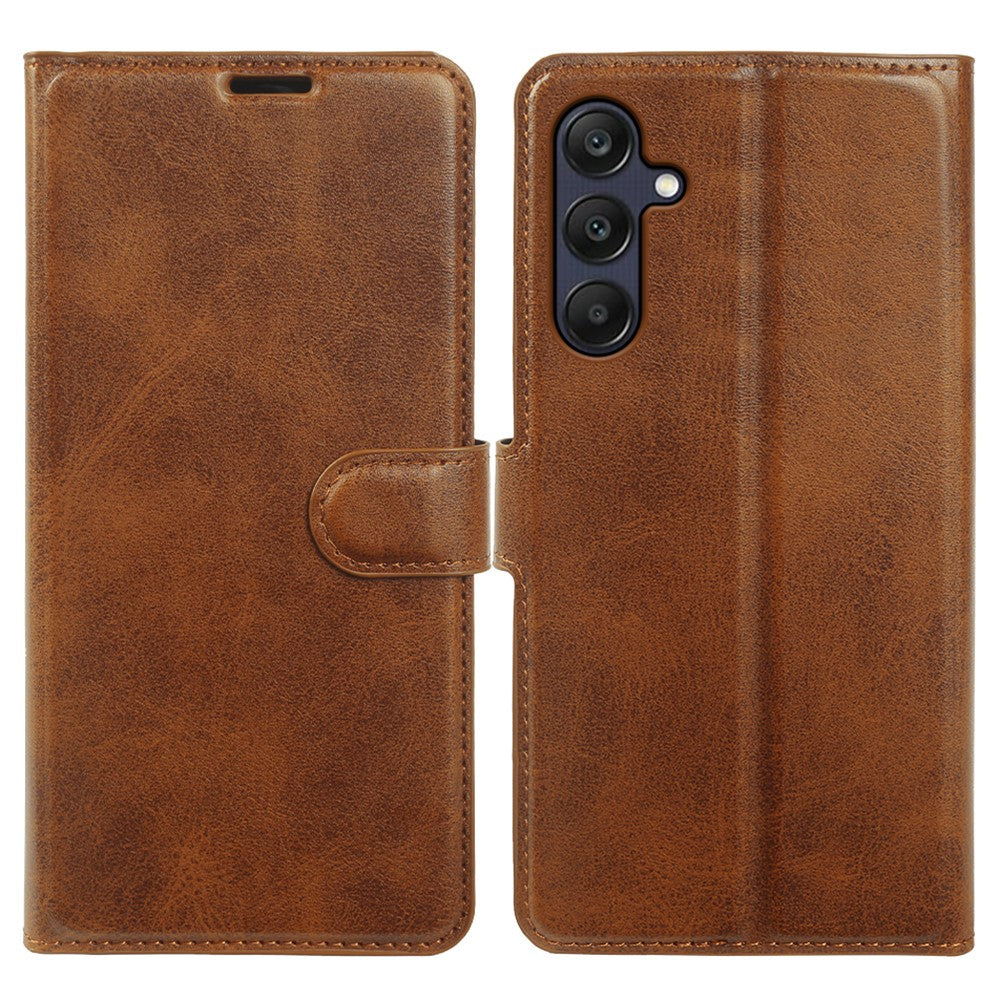 For Samsung Galaxy A26 5G Case Stand Wallet Calf Texture PU Leather Flip Phone Cover