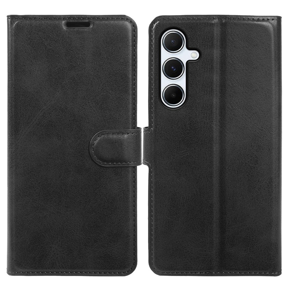 Til Samsung Galaxy A36 5G Etui Standpung Kalv Tekstur PU Læder Flip Telefon Cover