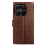 For Xiaomi 17 Case Stand Wallet Calf Texture PU Leather Flip Phone Cover