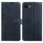 Til iPhone 17e / 16e Etui Stativ Pung Kalvelæder PU Læder Flip Telefoncover