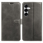 For Samsung Galaxy S25 Case Stand Wallet Calf Texture PU Leather Flip Phone Cover