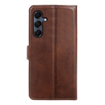 Til Samsung Galaxy A16 4G / A16 5G etui med stativ, pung, PU-læder flip cover med kalvetekstur
