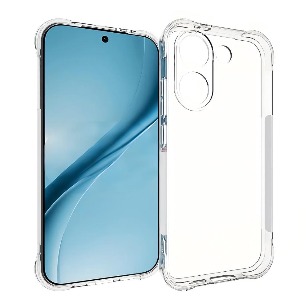 WANLONFENG For Xiaomi Redmi Turbo 5 5G  TM Series Clear TPU Case 2.0mm Phone Back Cover
