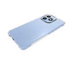 WANLONFENG For Honor X8d 4G WL Series Cover 2.0mm TPU Telefoncover med Hærdet Glasfilm