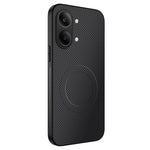 WANLONFENG För Xiaomi Redmi Poco X8 Pro Max 5G / Turbo 5 Max 5G TQ-serien Magnetiskt skal Kolfiberstruktur PC TPU mobilskal