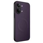 WANLONFENG För Xiaomi Redmi Poco X8 Pro Max 5G / Turbo 5 Max 5G TQ-serien Magnetiskt skal Kolfiberstruktur PC TPU mobilskal