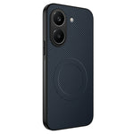 WANLONFENG För Xiaomi Redmi Turbo 5 5G / Poco X8 Pro 5G TQ-serien Magnetiskt skal Kolfiberstruktur PC TPU mobilskal