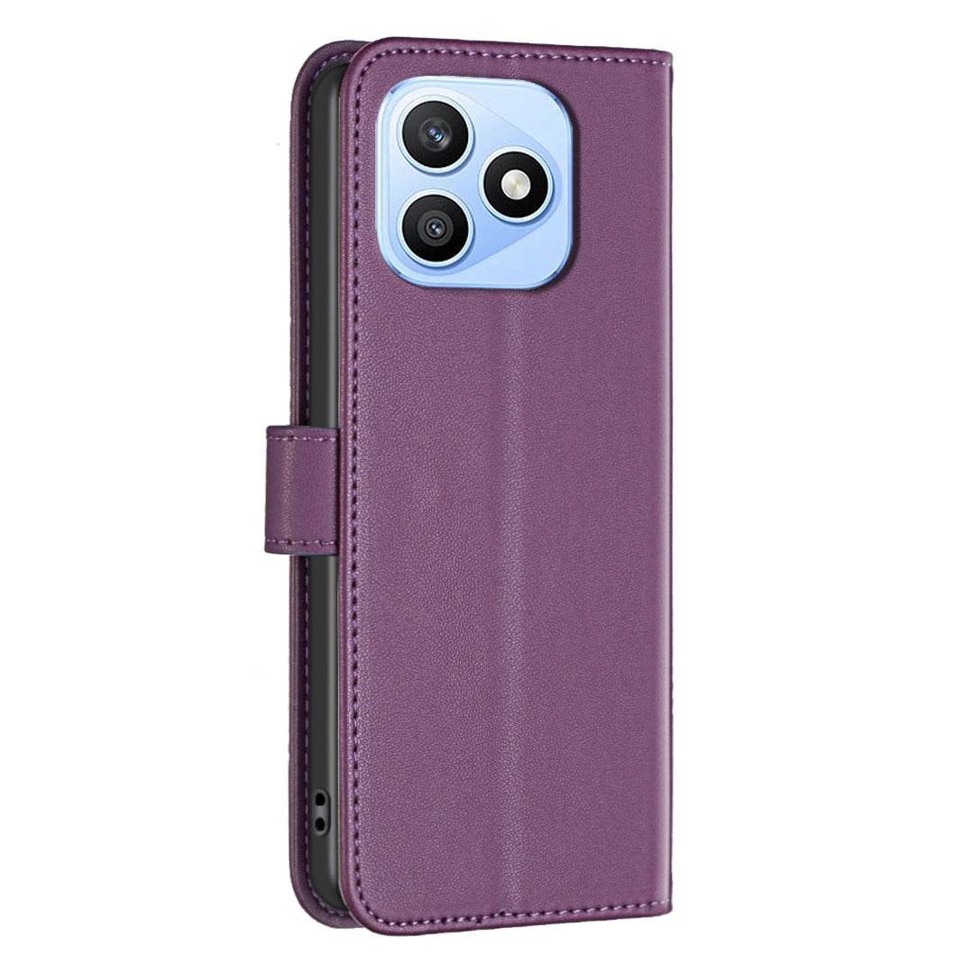BINFEN COLOR For Honor X8d 4G BF17 Telefoncover Pung Folio Flip Lædercover