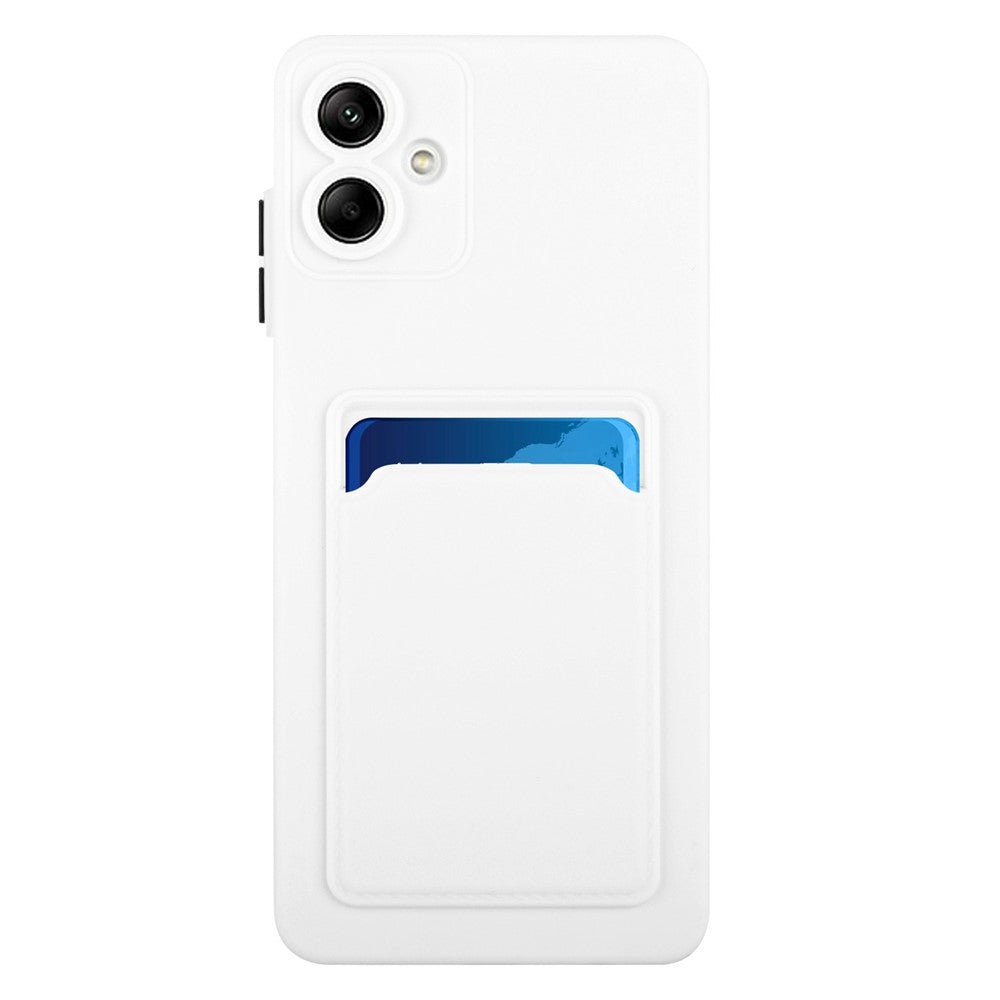 For Samsung Galaxy A08 4G / A07 5G / A07 4G Case Flexible TPU Phone Cover with Back Card Slot