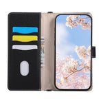 Wallet Case for Xiaomi Poco X7 Pro 5G / Redmi Turbo 4 5G Triangular Splicing Zipper Leather Flip Cover with Wrist Strap
