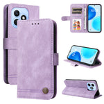 For Honor X8d 4G Leather Wallet Cases Skin Touch Phone Cover Stand with Strap