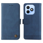 For Honor X8d 4G Leather Wallet Cases Skin Touch Phone Cover Stand with Strap