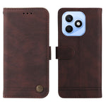 For Honor X8d 4G Leather Wallet Cases Skin Touch Phone Cover Stand with Strap