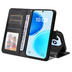 For Honor X8d 4G Case Wallet PU Leather Folio Flip Phone Cover