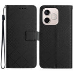For Honor 600 Lite 5G Case Wallet Imprint PU Leather Flip Folio Phone Cover