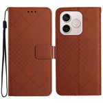 For Honor 600 Lite 5G Case Wallet Imprint PU Leather Flip Folio Phone Cover
