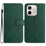 For Honor 600 Lite 5G Case Wallet Imprint PU Leather Flip Folio Phone Cover