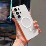 For Samsung Galaxy S26 Ultra Magnetic Phone Case Matte Texture Shockproof Protective PC Cover