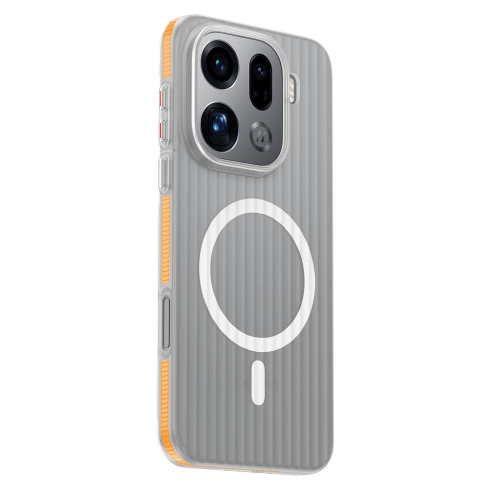For Oppo Find X9 5G Magnetic Phone Case Matte Texture Shockproof Protective PC Cover